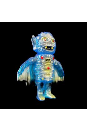 Wolf Thing Bat Mother Clear Blue Sofubi by Joseph Harmon