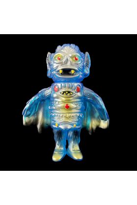 Wolf Thing Bat Mother Clear Blue Sofubi by Joseph Harmon