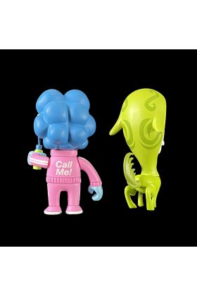 Jeer & Jogger Monsterism Set Designer Vinyl Toy by Pete Fowler