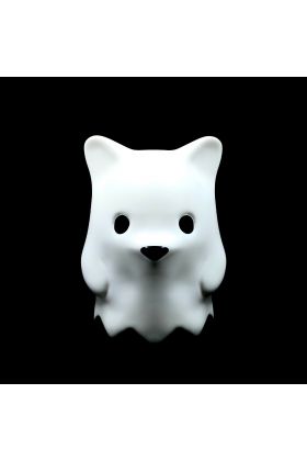 XL Ghostbear Matte White - Luke Chueh x Munky King