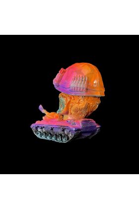 Mechanized Zombie Red Resin Toy MM Toys