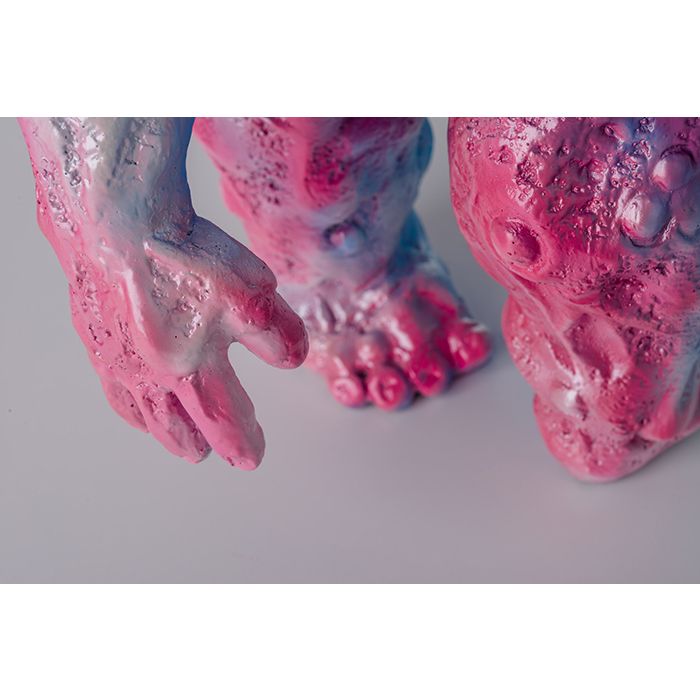 【splurrt】Mecha cadaver twins ソフビ Splurrt Cadaver Twins Hand Painted Glitter Sofubi Designer