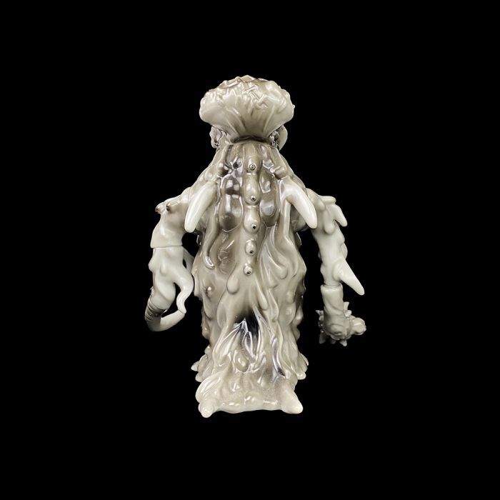 The Last Kaiju Grey Monochrome Sofubi by Blobpus sofvi soft