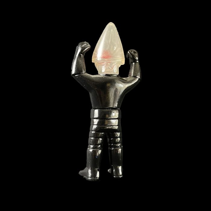 The Grappler Black and Clear Colorway Sofubi by Galaxy