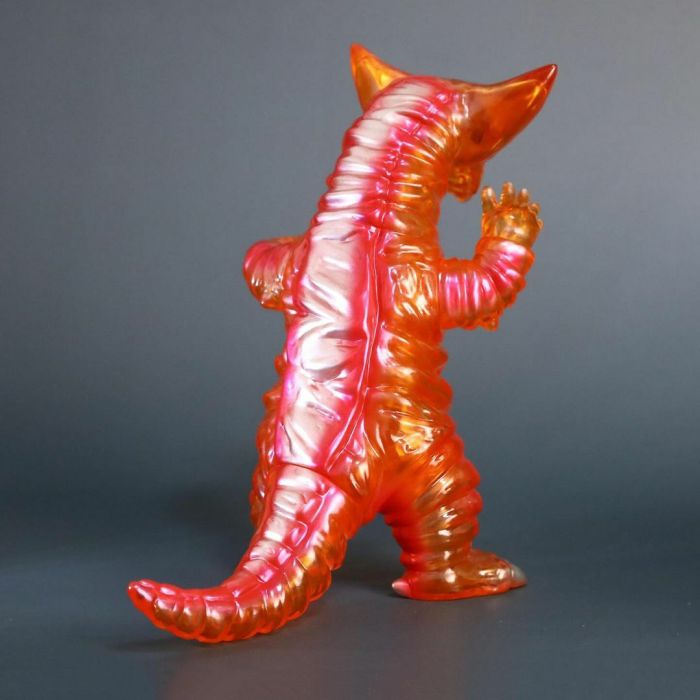 完売 Clear Gomora Orange sofvi Bathtub Blue by Exclusive Sofubi 特撮