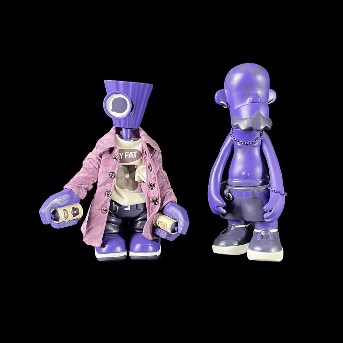 Tattoo and NY Fat Crylon Set - Purple Exclusive by Michael Lau