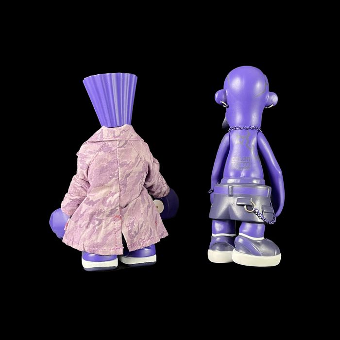 Tattoo and NY Fat Crylon Set - Purple Exclusive by Michael