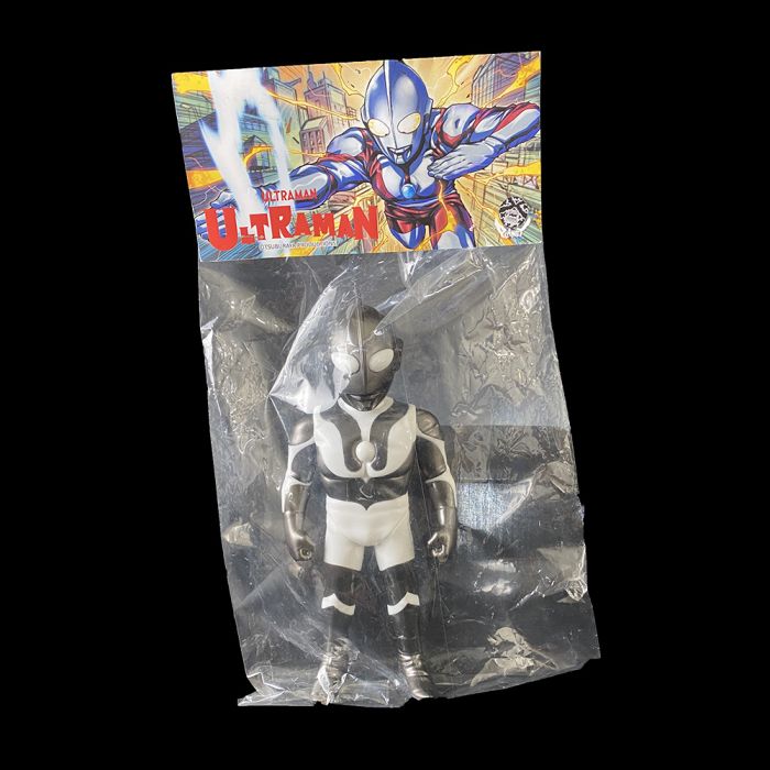 Ultraman Jumbo Silver Black Sofubi by Planet-X Asia sofvi