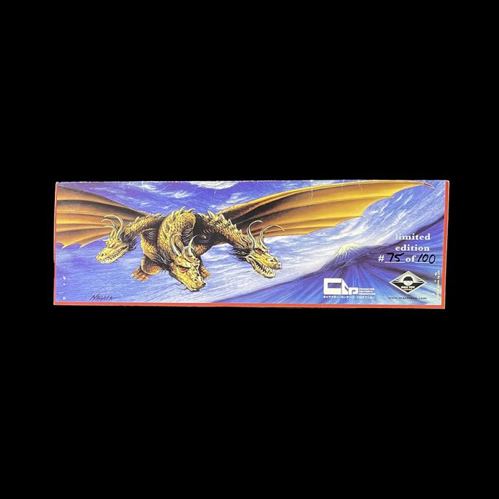 King Ghidorah Orange Kaiju by CCP x Max Toy sofvi sofubi soft vinyl