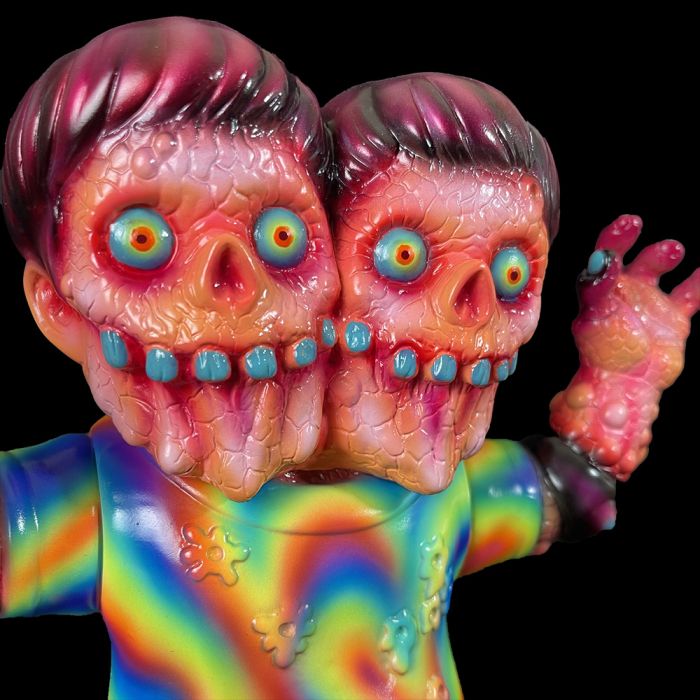 Doublethink One-off Sofubi Custom by Hexactus