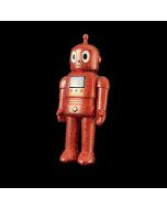 Ace Robo Red Glitter Sofubi by Cometdebris