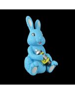 Bunny Designer Vinyl Toy Blue by Lady Aiko