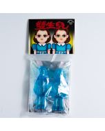Moonlight Twins Clear Blue Mini Sofubi Set by Awesome Toy