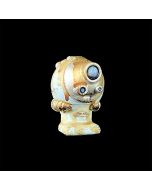 Sprog Camera Eye Light Blue Designer Resin Toy by Cris Rose