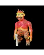 Cinema Monster One-off Orange Sofubi by Splurrt