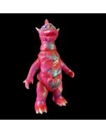Zaran - Pink and Green Sofubi Kaiju by Clap Monsters