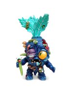 Curse of The Caterpillars Custom Deadbeet Sofubi by PJ Constable