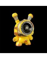 Observation Drone Camera Yellow Designer Vinyl Toy by Cris Rose