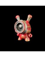 Observation Drone Camera Red Designer Vinyl Toy by Cris Rose