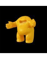 Hug Yellow Designer Resin Toy by Blamo