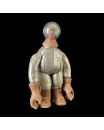 Major Mars Silver Suit Designer Leather Toy by Blamo