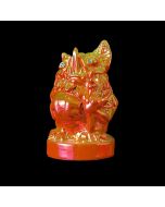 Mock Fink Piggy Bank Metallic Sunset Sofubi Toy by Paul Kaiju