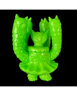 OWL CLAM Lime Green - Nathan Jurevicius x Toy Art Gallery