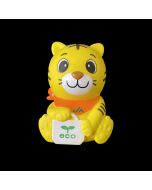 JA Bank Tiger Mascot Coin Bank Sofubi