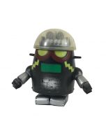 Sofubi Robo in Black Soft Vinyl by Marmit