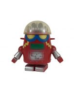 Sofubi Robo in Red Soft Vinyl by Marmit