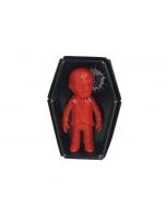 Micro Infection Monster Red Sofubi by Secret Base