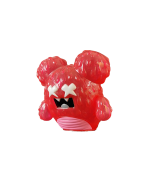 Clear Red Demon Seed Sofubi by Buff Monster