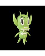 Hot Cha Cha - Green Designer Toy by Gary Baseman