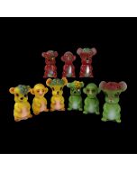 Lab Mice Set Red Sofubi by Rampage Toys and Splurrt