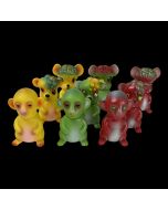 Lab Mice Set Yellow Sofubi by Rampage Toys and Splurrt
