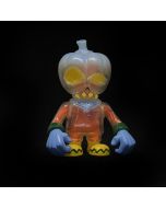 Halloween Pumpkin Voodoo Clear with Guts Sofubi by Secret Base