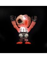 Skullbrain Dead By Gun Exclusive Sofubi with LED by Secret Base