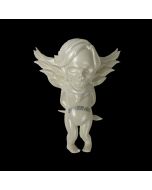 Salvation Ink White and Black Marble Sofubi by Usugrow x Secret Base sofvi  soft vinyl kaiju