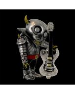 Skullion Silver Haze Sofubi by Martin Ontiveros