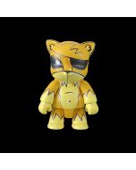 Toxic Swamp Cat Qee Yellow - Joe Ledbetter x Toy2R