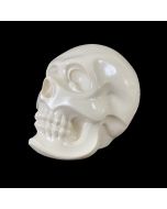 Hasadhu Shingon White Sofubi Skull by Usugrow 