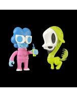 Jeer & Jogger Monsterism Set Designer Vinyl Toy by Pete Fowler