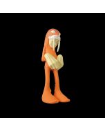 Wyger Orange Designer Vinyl Toy by Sam Flores